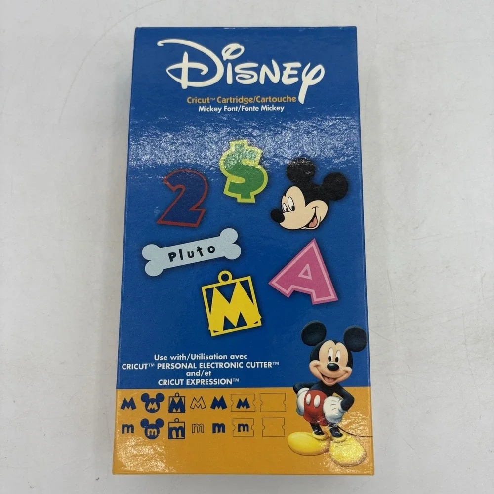 Provo Craft Cricut Cartridge Disney‎ Mickey Font 29-0381